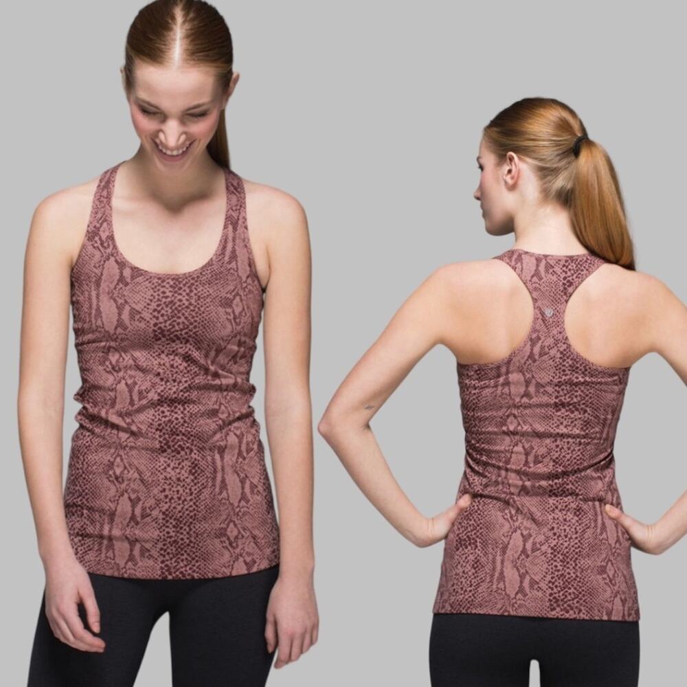 Lululemon Cool Racerback - Desert Snake Bark Berry Multi
